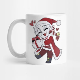 christmas damon broken colors Mug